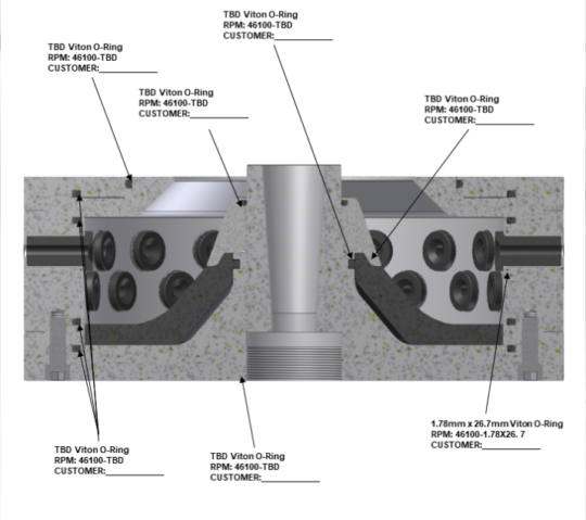 o-ring detail