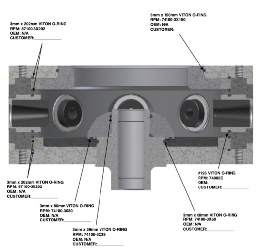 Modified O-Ring Detail